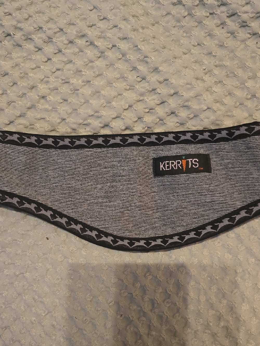 Kerrits Heather Gray and Black Performance Ear Warmer